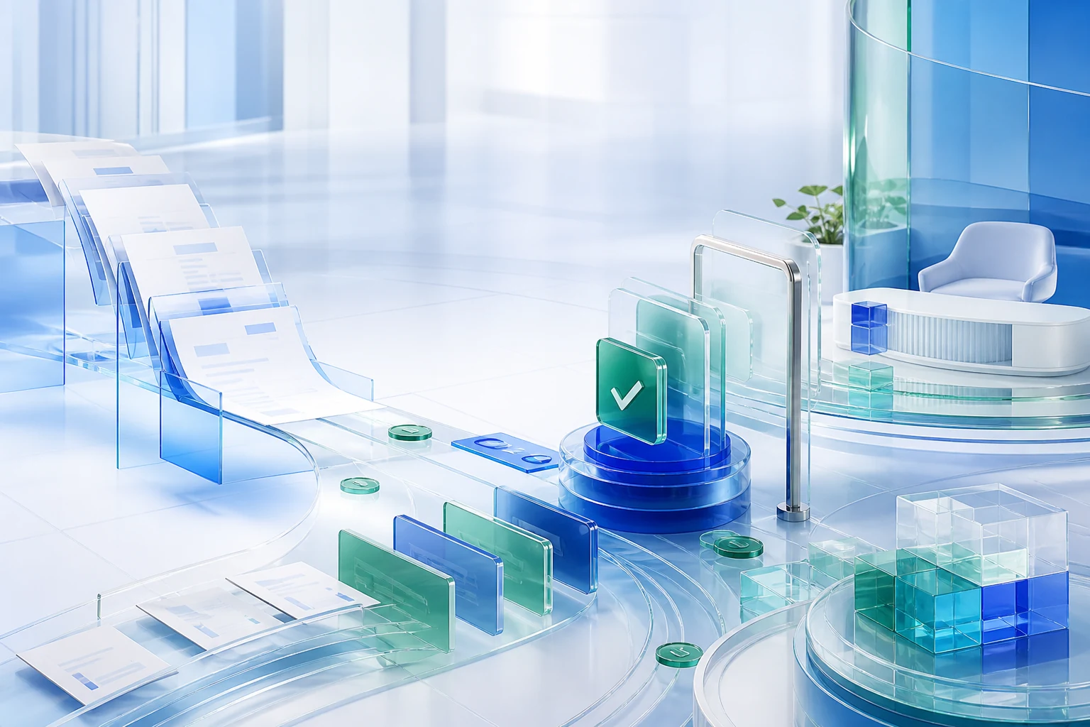 Connected Nxgen Business Cloud platform bringing finance, customers, people and delivery into one modular operating environment